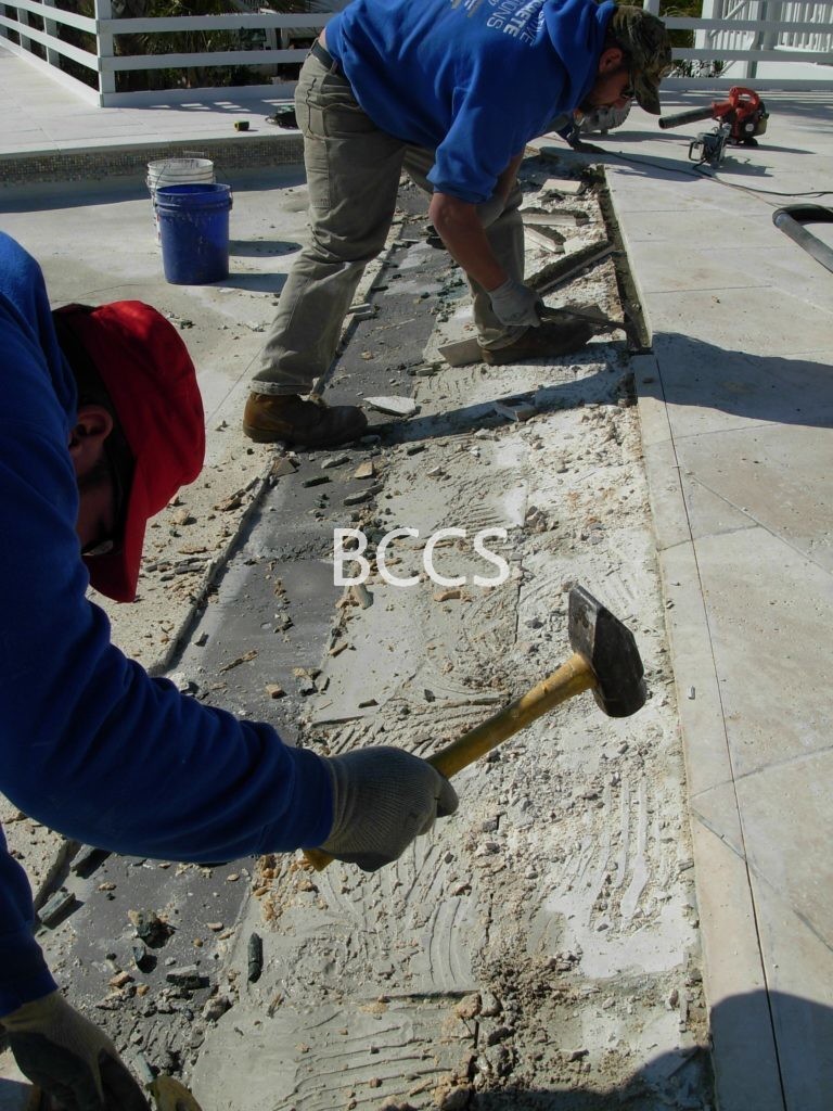 Hand Demolition Careful Demolition. paver reset