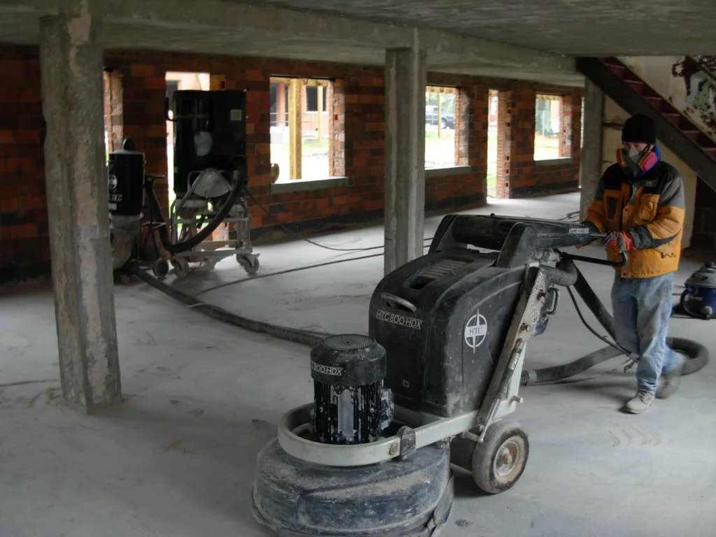 Heavy Concrete Grinding