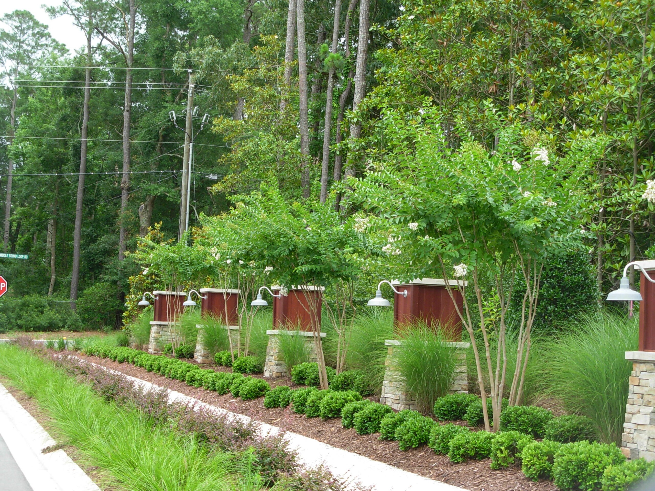 Custom Lighted Pillars
